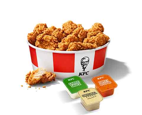 15 Original Bites mit 3 Dips