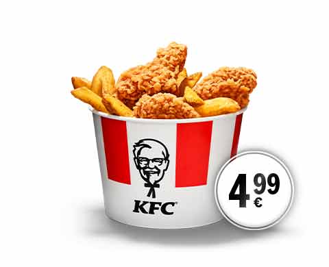 Bucket for One Hot Wings