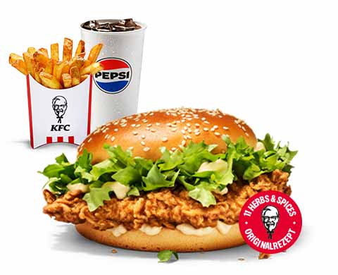 Classic Original Burger Menü