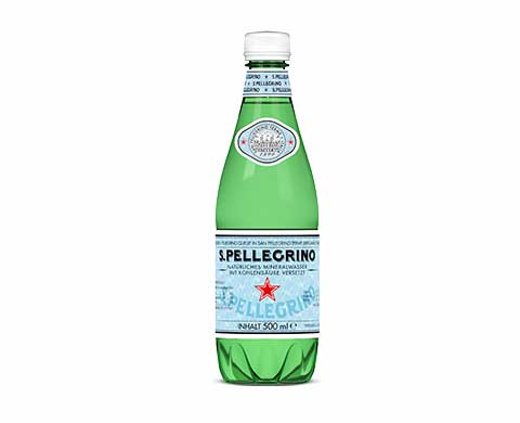 S.Pellegrino Mineralwasser Sparkling Einweg 0.5L