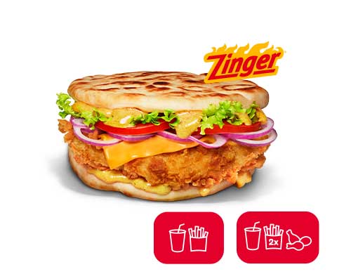 Zinger Tandoori Naan